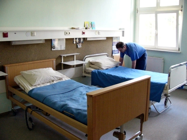 2 Mann Patientenzimmer